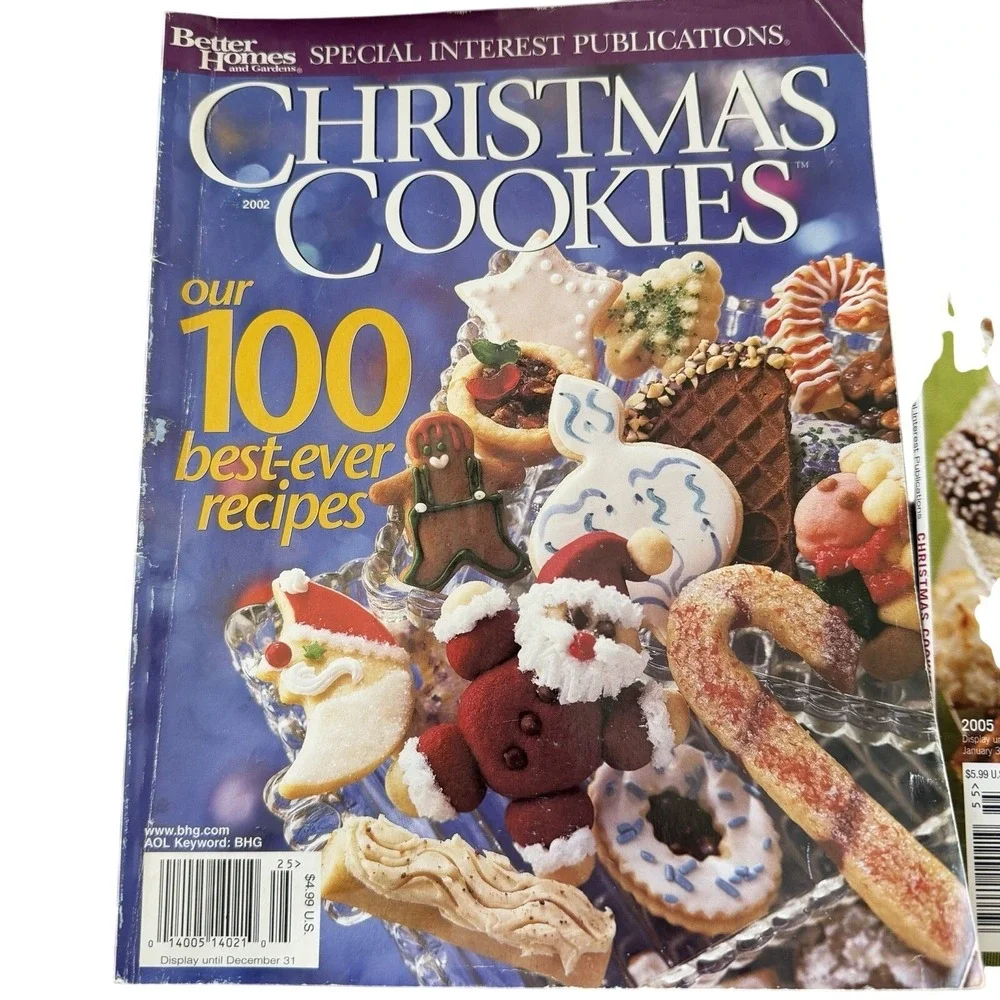 Better Homes and Gardens Magazines Lot of‎ 5 Holiday Baking Cookies Recipes
